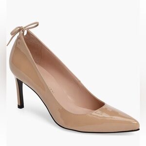 stuart weitzman classic leather pump
